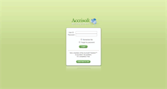 Desktop Screenshot of ecosystem.accrisoft.com